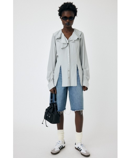MOUSSY（マウジー）の「RUFFLE ブラウス（シャツ/ブラウス