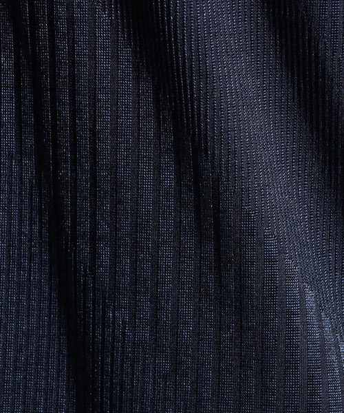 HIDEAWAYS NICOLE（ハイダウェイニコル）の「ハイブリットエアジャージ半袖Ｔシャツ（Tシャツ/カットソー・メンズ・ライトグレー/ブラック/ネイビー/サックスブルー/ボルドー・MEDIUM/LARGE/X-LARGE）」の16枚目の写真