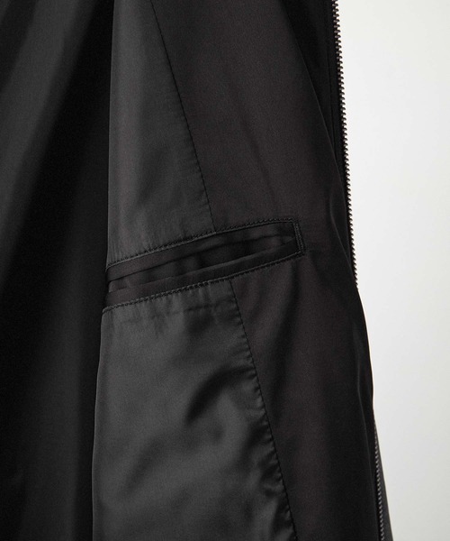 Alfred Alex(アルフレッドアレックス)の「【Alfred Alex】"huge sizing" サテンコンビ オーバーサイズジップスカジャン(スカジャン・メンズ・ネイビー/ブラック/チャコール・M/L/S)」の15枚目の写真