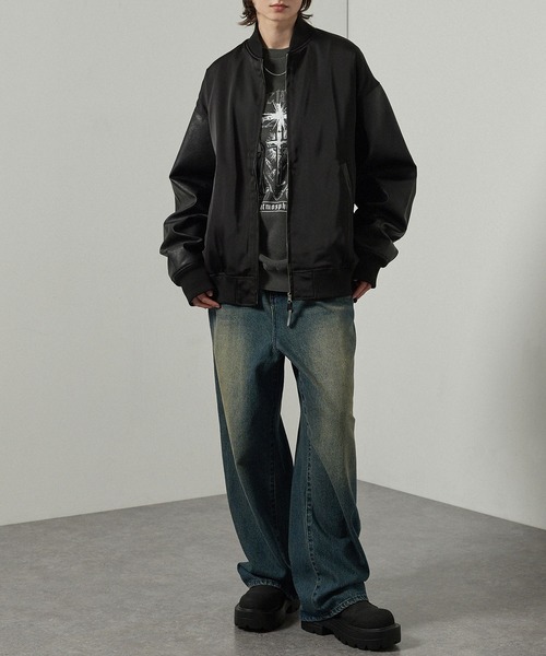 Shoot One♥リバーシブル スカジャン サテン ベロア 90s Mサイズ Shoot One♥リバーシブル スカジャン サテン ベロア 90s Mサイズ