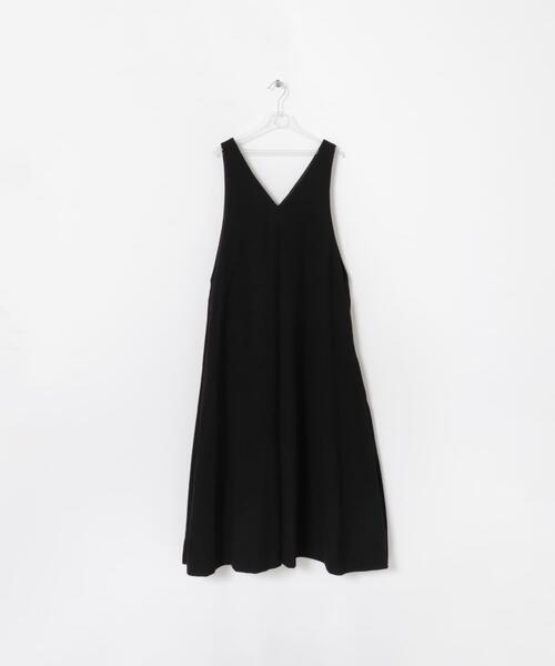 LAATO（ラート）の「slub tack dress（ワンピース・レディース・ホワイト/ブラック/キャメル・FREE）」の2枚目の写真