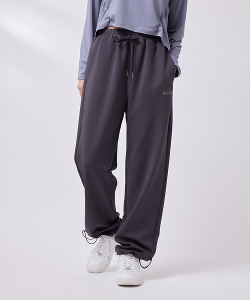 NERGY（ナージー）の「【skin wear】UV＆接触冷感＆保湿加工 Airy jerseyドロストパンツ（その他パンツ・レディース・ホワイト系その他/ピンク/スミクロ/ブラック系その他・M/S）」の4枚目の写真