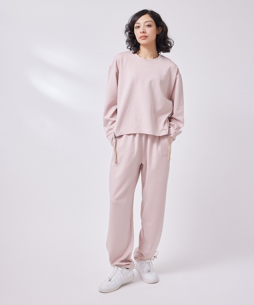 【セール】【skin wear】UV＆接触冷感＆保湿加工 Airy jerseyドロストパンツ（その他パンツ）｜NERGY（ナージー）