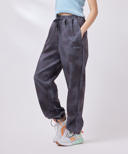 【セール】【skin wear】UV＆接触冷感＆保湿加工 Airy jerseyドロストパンツ（その他パンツ）｜NERGY（ナージー）