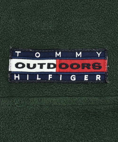 TOMMY HILFIGER(トミーヒルフィガー)の「【ヴィンテージ古着】90's TOMMY HILFIGER/トミーヒルフィガー ハーフジップ フリースプルオーバー(その他トップス・メンズ・グリーン・X-LARGE)」の6枚目の写真