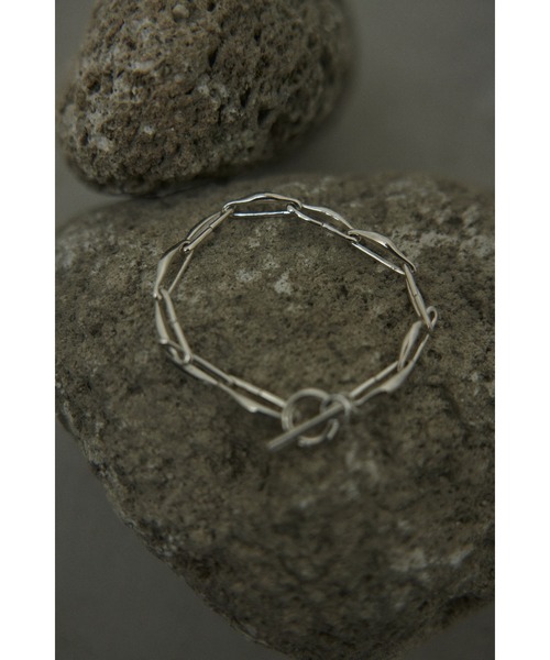 BLACK BY MOUSSY（ブラックバイマウジー）の「chain bracelet(チェーンブレスレット)（ブレスレット・レディース・シルバー・FREE）」の2枚目の写真