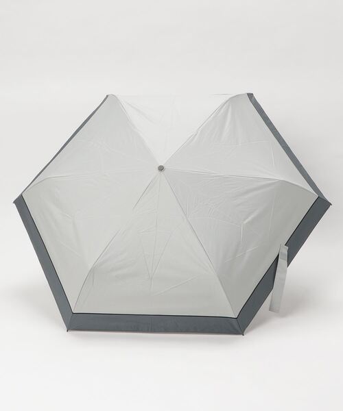 Waterfront(ウォーターフロント)の「カルオート UVブロック 折 55cm 日傘 遮光(折りたたみ傘・レディース・サンドベージュ/ライトグリーン/ホワイト/ブラック/ピンクベージュ/アッシュグレー/ライトブルー/ライトベージュ/サックスブルー/ネイビー/ベージュ/ブルー/スカイブルー/オフホワイト/カーキ/ダークグレー・FREE)」の22枚目の写真
