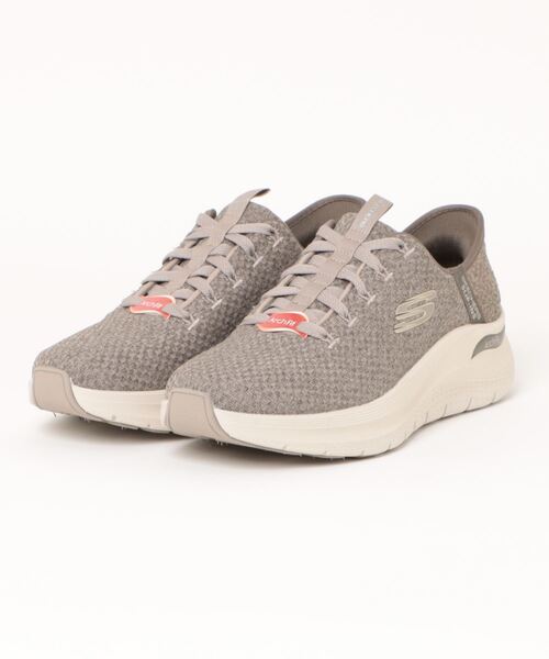 SKECHERS(スケッチャーズ)の「《SKECHERS》ARCH FIT 2.0 - Look Ahead(スリッポン・メンズ・グレー/ブラック/グレー系その他・25.0cm/25.5cm/26.0cm/26.5cm/27.0cm/27.5cm/28.0cm)」の3枚目の写真