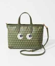 ANYA HINDMARCH（アニヤハインドマーチ）の「ANYA HINDMARCH I AM A Plastic Bag アニヤハインドマーチ XS アイズ トートバッグ（トートバッグ・メンズ）」