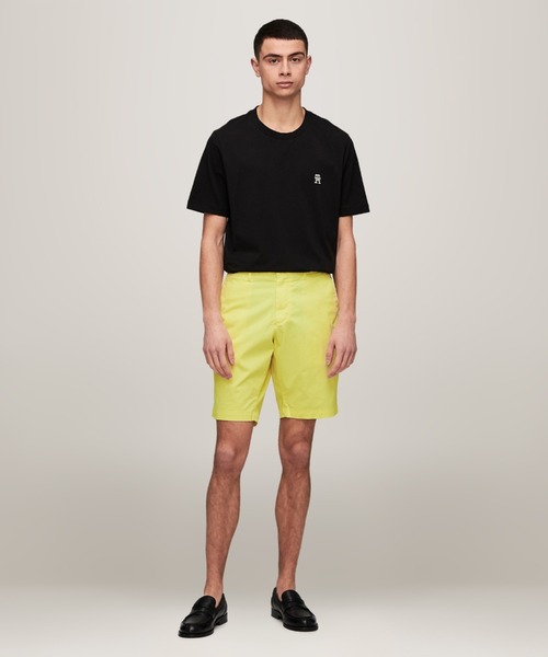 TOMMY HILFIGER(トミーヒルフィガー)の「モノグラムエンブロイドTシャツ(Tシャツ/カットソー・メンズ・ホワイト/ブラック/ネイビー/ブルー/グリーン・X-LARGE/SMALL/MEDIUM/LARGE)」の7枚目の写真