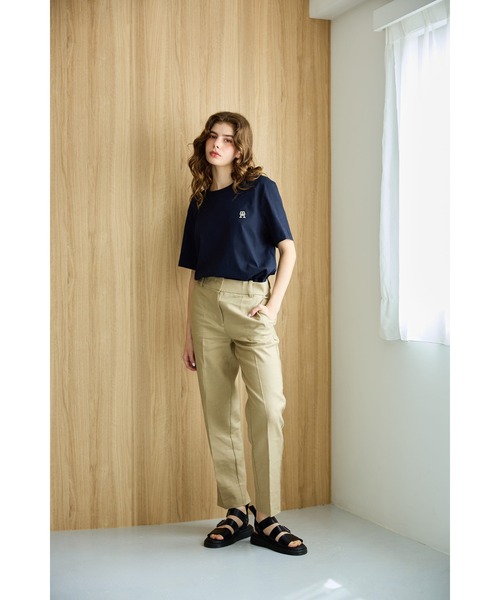TOMMY HILFIGER(トミーヒルフィガー)の「モノグラムエンブロイドTシャツ(Tシャツ/カットソー・メンズ・ホワイト/ブラック/ネイビー/ブルー/グリーン・X-LARGE/SMALL/MEDIUM/LARGE)」の11枚目の写真