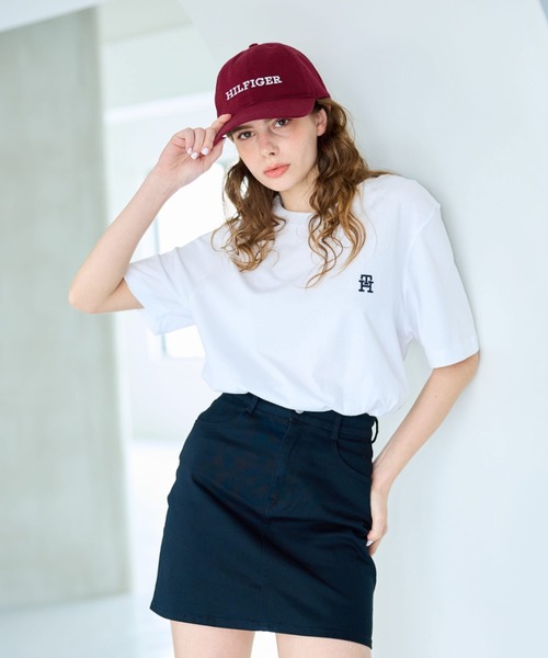 TOMMY HILFIGER(トミーヒルフィガー)の「モノグラムエンブロイドTシャツ(Tシャツ/カットソー・メンズ・ホワイト/ブラック/ネイビー/ブルー/グリーン・X-LARGE/SMALL/MEDIUM/LARGE)」の17枚目の写真