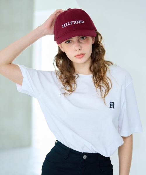 TOMMY HILFIGER(トミーヒルフィガー)の「モノグラムエンブロイドTシャツ(Tシャツ/カットソー・メンズ・ホワイト/ブラック/ネイビー/ブルー/グリーン・X-LARGE/SMALL/MEDIUM/LARGE)」の18枚目の写真