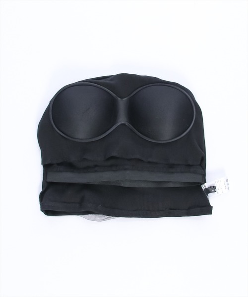 clear（クリア）の「ショート丈カップ付きキャミソール（キャミソール・レディース・オフホワイト/ブラック・F）」の9枚目の写真