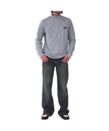 BAYBLO（ベイブロ）の「(SA) メンズ ハイネック ストレッチ 長袖 プリント フリース（Tシャツ/カットソー・メンズ）」