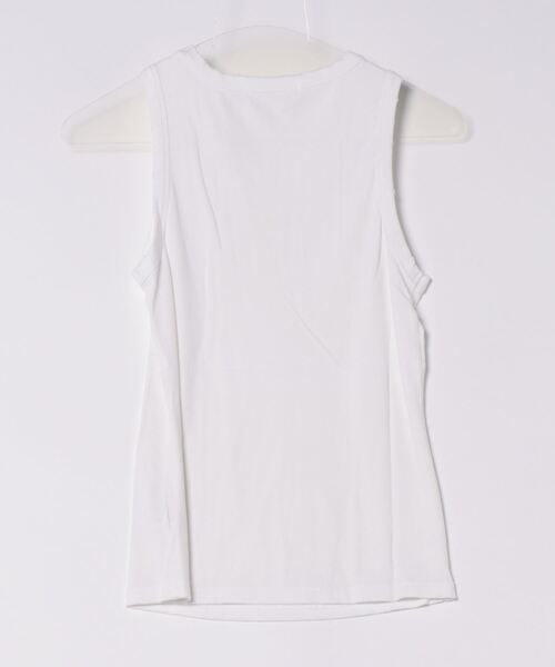 DEFLEXTION(ディフレクション)の「【DEFLEXTION / ディフレクション】Rib tank top / リブタンクトップ(タンクトップ・レディース・ホワイト/ブラック/ベージュ・SMALL/MEDIUM/LARGE)」の15枚目の写真