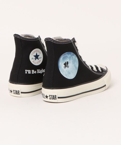 CONVERSE(コンバース)の「《CONVERSE》ALLSTAR (R) MN HI / E.T.(スニーカー・レディース・ブラック・24.0cm/23.5cm/23.0cm/22.5cm/25.0cm/24.5cm)」の2枚目の写真
