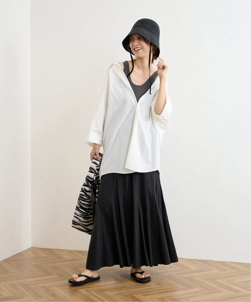 FRAMeWORK（フレームワーク）の「≪追加≫Healthknit/ヘルスニット 別注タンクトップ（タンクトップ・レディース・ホワイト/バーガンディー/アイボリー/チャコールグレー/グレー・FREE）」の6枚目の写真