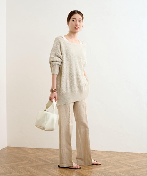 FRAMeWORK（フレームワーク）の「≪追加≫Healthknit/ヘルスニット 別注タンクトップ（タンクトップ・レディース・ホワイト/バーガンディー/アイボリー/チャコールグレー/グレー・FREE）」の9枚目の写真