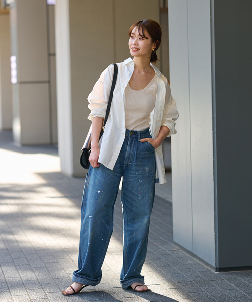 FRAMeWORK（フレームワーク）の「≪追加≫Healthknit/ヘルスニット 別注タンクトップ（タンクトップ・レディース・ホワイト/バーガンディー/アイボリー/チャコールグレー/グレー・FREE）」の13枚目の写真