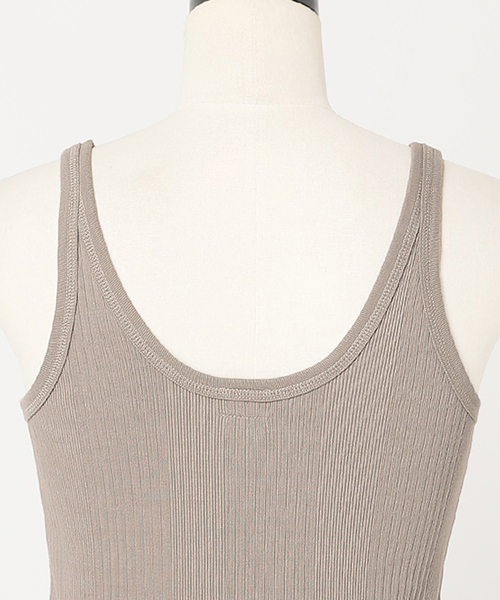 FRAMeWORK（フレームワーク）の「≪追加≫Healthknit/ヘルスニット 別注タンクトップ（タンクトップ・レディース・ホワイト/バーガンディー/アイボリー/チャコールグレー/グレー・FREE）」の22枚目の写真