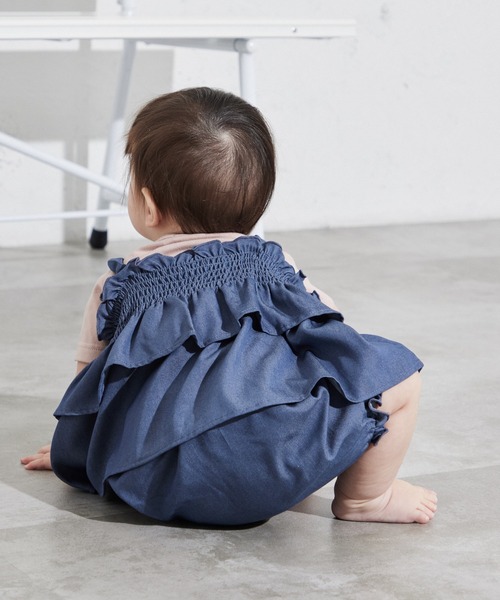 BABY TRIANA キャミソールロンパース　12-24m BABY TRIANA キャミソールロンパース 12-24m