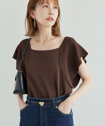 ROPE' PICNIC | 袖フレアニットトップス/UVカット・洗濯機OK・冷感(ニット/セーター)