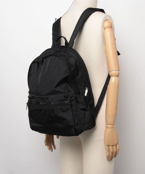 LeSportsac（レスポートサック）の「LeSportsac ROUTE BACKPACK レスポートサック ルート バックパック（バックパック/リュック・レディース・ブラック系・FREE）」の5枚目の写真
