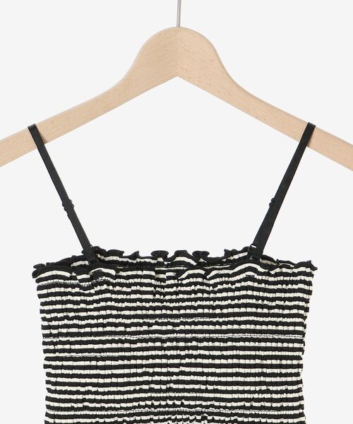 MAJESTIC LEGON(マジェスティックレゴン)の「カップ付き2wayシャーリングキャミ(キャミソール・レディース・ブラック系その他/ピンク/ブラック/アイボリー・MEDIUM)」の17枚目の写真