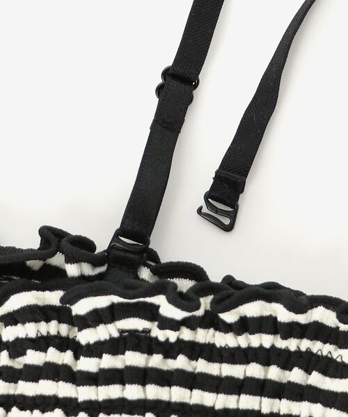 MAJESTIC LEGON(マジェスティックレゴン)の「カップ付き2wayシャーリングキャミ(キャミソール・レディース・ブラック系その他/ピンク/ブラック/アイボリー・MEDIUM)」の21枚目の写真