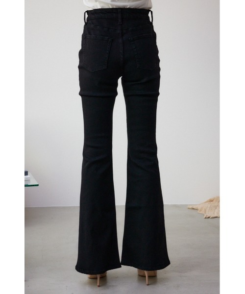 AZUL by moussy（アズールバイマウジー）の「AZUL DENIMフレアデニム（デニムパンツ・レディース・ブラック/ブルー/ライトブラック/ワンウォッシュ・X-SMALL/SMALL/MEDIUM/LARGE）」の11枚目の写真