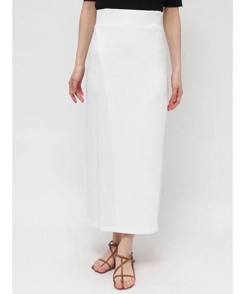 LAGUNAMOON（ラグナムーン）の「ハイツイストニットマキシスカート（スカート・レディース・ホワイト/ブラック/ブルー・SMALL/MEDIUM）」の18枚目の写真