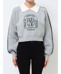 EMBLEM LINE POLO KNIT