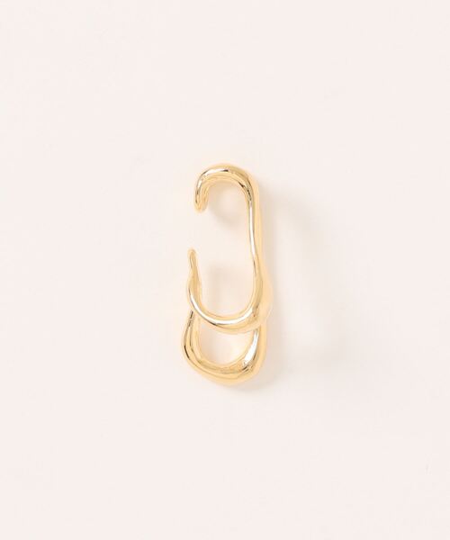apres jour mignon（アプレジュールミニョン）の「【apresjour mignon×ARIAZ】ダブルラインイヤカフ（イヤーカフ・レディース・ゴールド/シルバー・ONESIZE）」の5枚目の写真