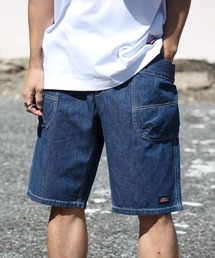 【GENUINE DICKIES/ジェニュインディッキーズ】T/Cツイル&デニム オーバーポケットハーフパンツ