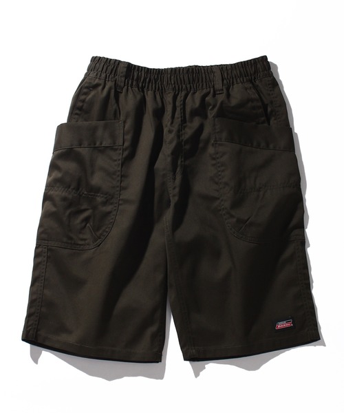 Dickies（ディッキーズ）の「【GENUINE DICKIES/ジェニュインディッキーズ】T/Cツイル＆デニム オーバーポケットハーフパンツ（その他パンツ・メンズ・カーキ/インディゴブルー/ベージュ/ブラック・M/L/XL）」の9枚目の写真