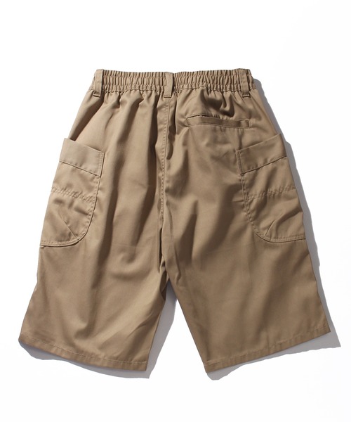 Dickies（ディッキーズ）の「【GENUINE DICKIES/ジェニュインディッキーズ】T/Cツイル＆デニム オーバーポケットハーフパンツ（その他パンツ・メンズ・カーキ/インディゴブルー/ベージュ/ブラック・M/L/XL）」の7枚目の写真