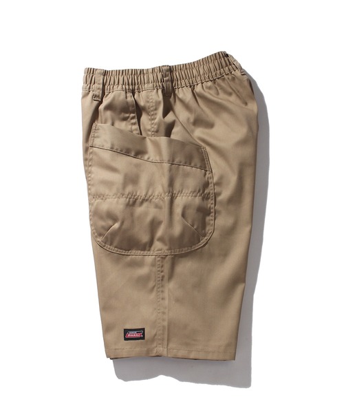 Dickies（ディッキーズ）の「【GENUINE DICKIES/ジェニュインディッキーズ】T/Cツイル＆デニム オーバーポケットハーフパンツ（その他パンツ・メンズ・カーキ/インディゴブルー/ベージュ/ブラック・M/L/XL）」の6枚目の写真