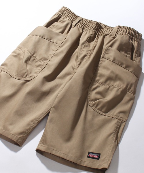 Dickies（ディッキーズ）の「【GENUINE DICKIES/ジェニュインディッキーズ】T/Cツイル＆デニム オーバーポケットハーフパンツ（その他パンツ・メンズ・カーキ/インディゴブルー/ベージュ/ブラック・M/L/XL）」の14枚目の写真