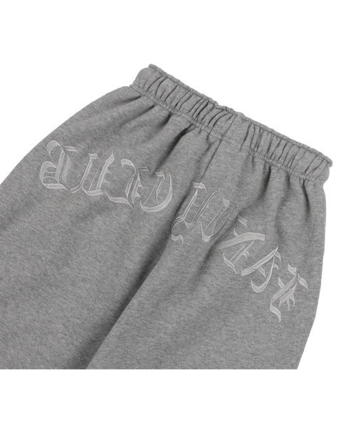FANCY CLUB（ファンシークラブ）の「韓国ブランド NASTY FANCY CLUB ナスティーファンシークラブ 2 WAY PUNCH LETTERING SWEATPANTS ロゴスウェットパンツ オーバーサイズ ワイドパンツ ハーフパンツ 長ズボン 韓国ファッション（スウェットパンツ・レディース・グレー/ブラック・M）」の18枚目の写真