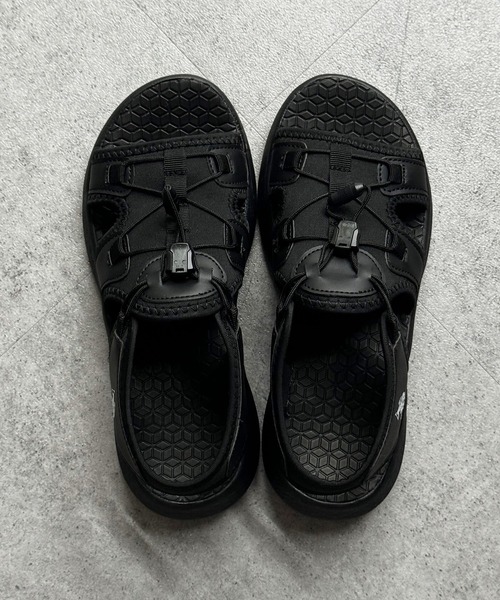 U.S. POLO ASSN.（ユーエスポロアッスン）の「【U.S. POLO ASSN.】超軽量！厚底スポーツサンダル（サンダル・レディース・オレンジ系/ブラック/オフホワイト・LL/L/M/S）」の9枚目の写真