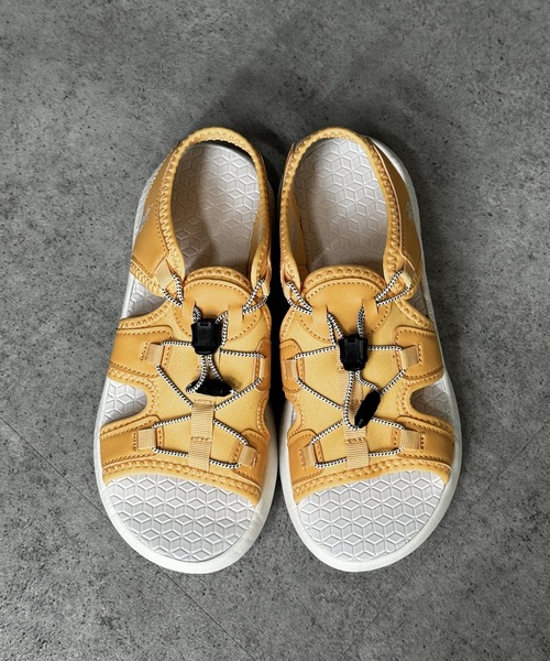 U.S. POLO ASSN.（ユーエスポロアッスン）の「【U.S. POLO ASSN.】超軽量！厚底スポーツサンダル（サンダル・レディース・オレンジ系/ブラック/オフホワイト・LL/L/M/S）」の10枚目の写真