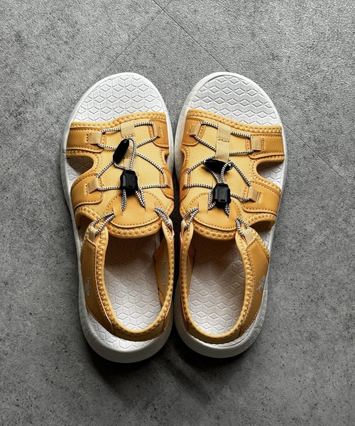 U.S. POLO ASSN.（ユーエスポロアッスン）の「【U.S. POLO ASSN.】超軽量！厚底スポーツサンダル（サンダル・レディース・オレンジ系/ブラック/オフホワイト・LL/L/M/S）」の11枚目の写真