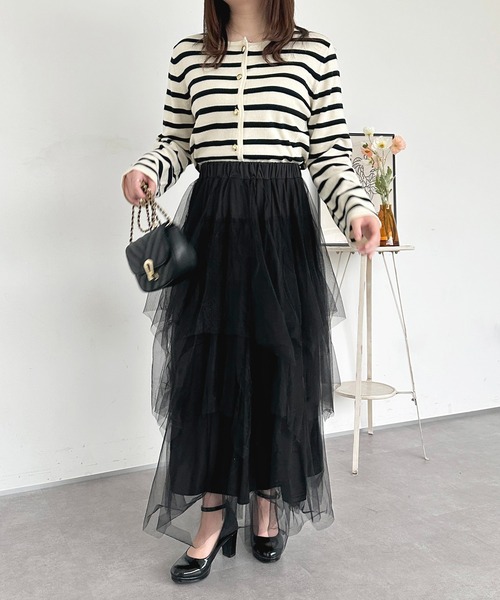 セール】チュールボリュームスカート【ZOZOTOWN限定アイテム  