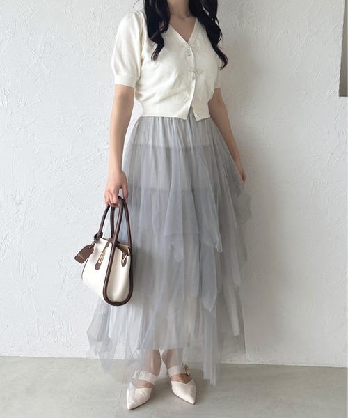 セール】チュールボリュームスカート【ZOZOTOWN限定アイテム