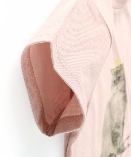 BRANSHES（ブランシェス）の「アソートアニマルTシャツ（Tシャツ/カットソー・キッズ・ラベンダー/オフホワイト/チャコールグレー/ピンク・150/100/90/130/110/120/140）」の22枚目の写真