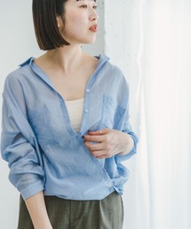 ITEMS URBANRESEARCH | 『2WAY仕様』シアーポケットスキッパーシャツ(シャツ/ブラウス)