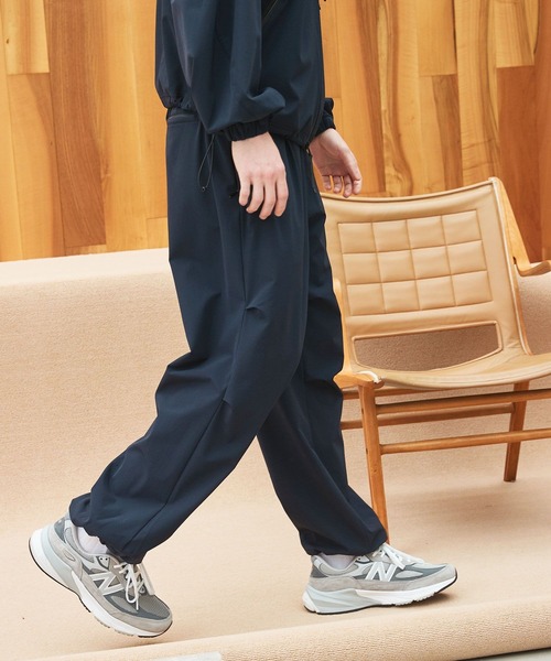 【ウルマ×BAYFLOW】撥水ナイロンストレッチ　セットアップ BAYFLOW（ベイフロー）の「【ウルマ×BAYFLOW】撥水ナイロンストレッチ