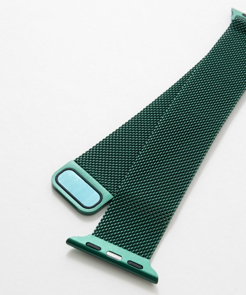 emonique(エモニーク)の「ステンレス製 Apple Watch バンド スマートウォッチバンド【38/40/41/42/44/45/49mm対応】(デジタル腕時計・メンズ・ブラック/シルバー/ダークグリーン/ピンクゴールド/ゴールド/オリーブ・42/38)」の7枚目の写真
