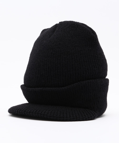 BEAMS BOY(ビームスボーイ)の「BEAMS BOY / Wool Jeep Cap(ニットキャップ/ビーニー・レディース・ブラック/オリーブ・ONE SIZE)」の8枚目の写真